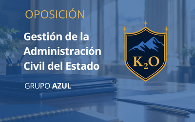 Miniatura del curso Gestión de la Administración Civil del Estado - Presencial - Grupo Azul